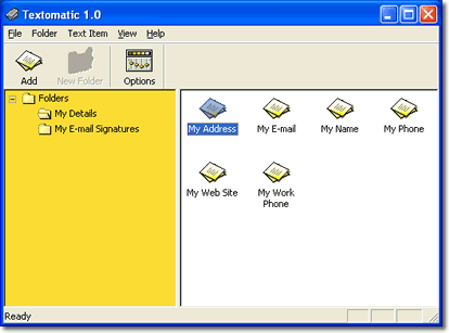 Textomatic Screenshot